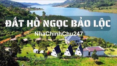 BÁN LỔ‼️ĐẤT THỔ CƯ view Hồ đuờng ô tô giá 450trieu 1000m2