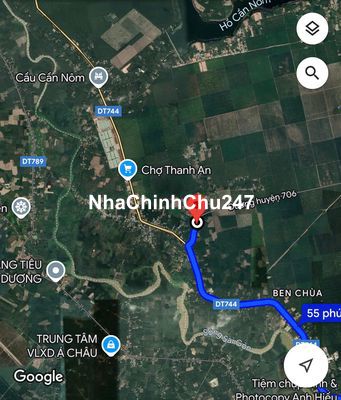 Cần bán nhanh lô đất mặt tiền DH706, Thanh An, Dầu Tiếng, Bình Dương