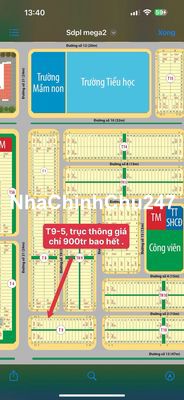 Mega City 2 - Nhơn Trạch, bán lô T9-5, giá 900tr b.phi, Nhơn Trạch