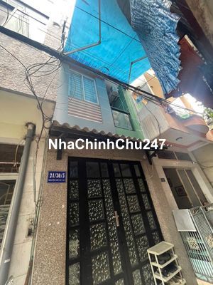 BÁN NHÀ CHÍNH CHỦ 1 TRỆT 2 LẦU SỔ SẴN *** CẦU KHO-QUẬN 1