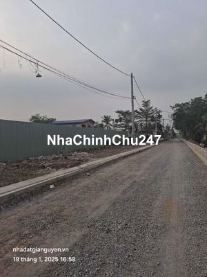 Bán 2  lô đất liền kề mặt tiền rạch cống hộp số 3 đường tx 52