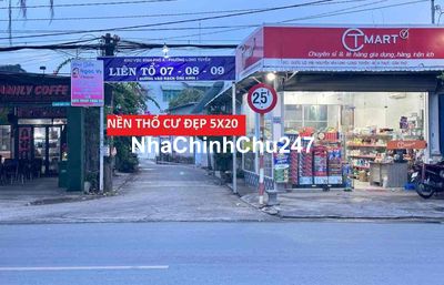 ❌CHÍNH CHỦ CẦN BÁN❌ NỀN THỔ CƯ ĐẸP DT 5X20