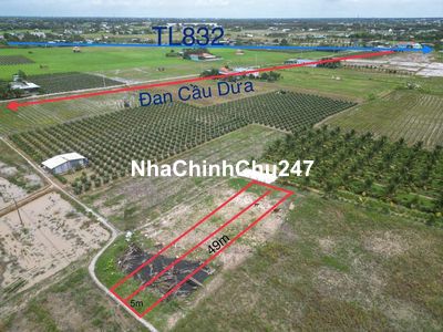 Chính chủ bán đất thổ cư tỉnh Long An