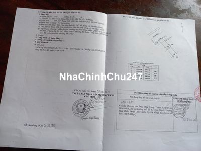 CC cần bán lô đất mặt tiền đường nhựa 130 ở Tân Thạnh Đông,Củ Chi