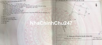 Chính chủ bán 2 sào đất xã Bảo bình, huyện Cẩm mỹ