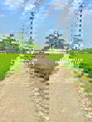 Đất thổ cư mặt tiền bê tông xe hơi sát nhựa DT832, diện tích lớn