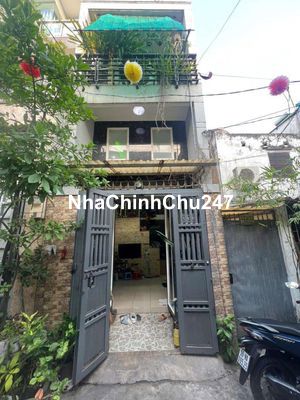 NHÀ HẺM XE TĂNG GẦN CHỢ BÌNH LONG, GIÁP TÂN PHÚ - 30M2 -3 TẦNG - 3PN