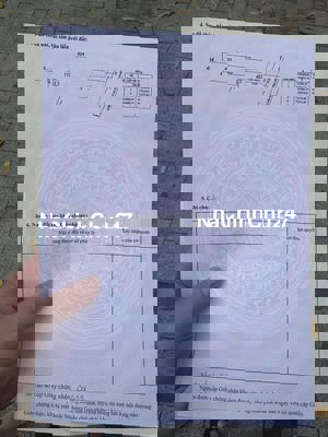 cần bán lô đất thị trấn Phước Vĩnh, bê tông, nở hậu.  giá 1ty450