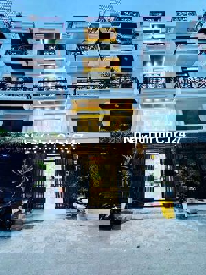 Nhà 4,5 x11,5 xây dựng 1 trệt 1 lững 3 tầng lầu p. Thạnh xuân q12