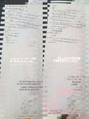 Bán đất cln và thổ cư