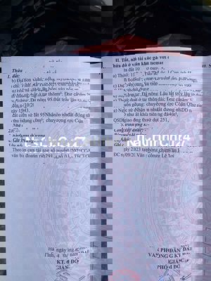 CHÍNH CHỦ Cần Bán Lô Đất Tại Xã Thượng Lộc, H. Can Lộc, Hà Tĩnh