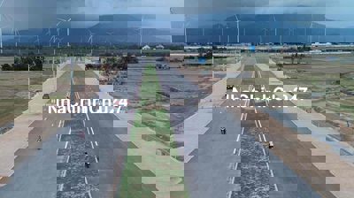 ĐẤT MẶT TIỀN 6 LÀN XE ĐƯỜNG VĂN LÂM SƠN HẢI