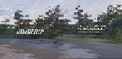 Bán đất lộ bê tông 2.5m có thể bắt cầu qua thành mặt tiền nam sông hậu