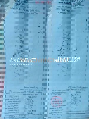 *Bán đất và nhà mặt tiền Thống Nhất, Phan Rang Tháp Chàm**