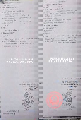 BÁN GẤP LÔ ĐẤT MT KHU DÂN CƯ ÊM ĐỀM ( SUỐI NHUM ), DT: 86,1M2,NGANG 5M