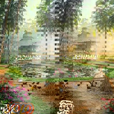 Chỉ 680tr sở hữu 1000m2 đất vườn View kênh cực đẹp