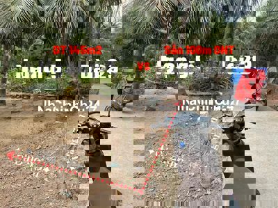 145m2 đất ở tại nông thôn mặt tiền bê tông giá rẻ 199tr