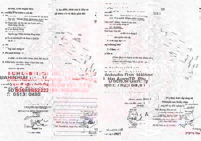 ĐẤT CHÍNH CHỦ - MẶT TIỀN - Xã An Hoà, Huyện An Dương, TP Hải Phòng