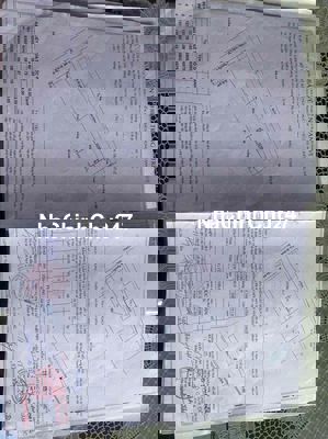 Chính chủ ! Bán miếng đất 6x56 - 31x18 2 mặt tiền có 100m thổ  Tổng di