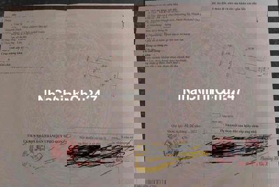 Chính chủ bán sổ đỏ 95 m2 nằm ở Khu dân cư phía đông chợ Dinh mới .