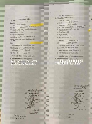 Bán nhà chính chủ tại P.13, Gò Vấp