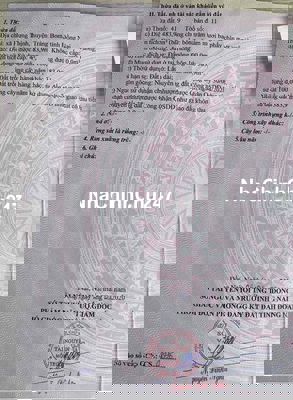 Chính chủ bán đất hẻm xe hơi xã Hưng Thịnh, Trảng Bom, Đồng Nai