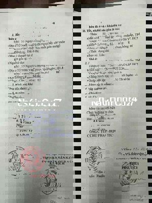 BÁN NHÀ CHÍNH CHỦ HẺM XE BA GÁC VỊ TRÍ 55/52/50 NGUYỄN VĂN CÔNG,p3,GV