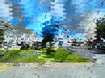 Chủ kẹt tiền bán lô đất góc 2 mặt tiền Thị Trấn Củ Chi 420 triệu, SHR