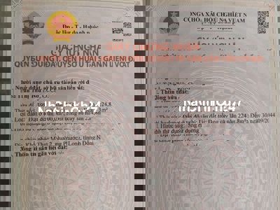 Bán đất thổ cư ( chính chủ) tỉnh Đồng Nai (Bình Phước cũ)