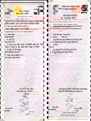 CHÍNH CHỦ CẦN BÁN LÔ ĐẤT ĐỐI DIỆN TRƯỜNG TIỂU HỌC 250M2/420TR