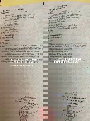 Chính chủ bán đất  rẻ hẻm 5m XT Số 617 Lê Trọng Tấn, 4,3 tỷ ,91,3m².