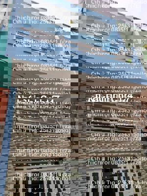 Chính chủ bán nhà hẻm 36 Bùi Tư Toàn