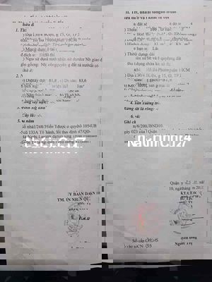 Nhà gần MT Hồ Bá Kiện Q10 82m2 chính chủ