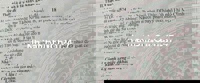 Chính chủ bán đất thổ cư