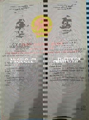 bán đất 8x43 có thổ cư, chính chủ