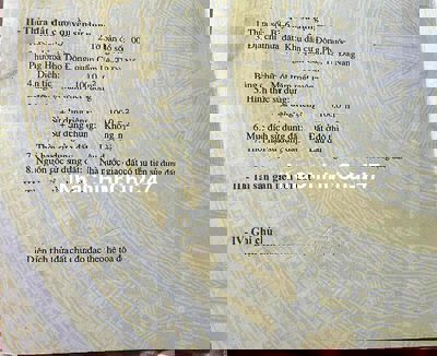 bán nhanh lô Bùi Vịnh chính chủ đăng