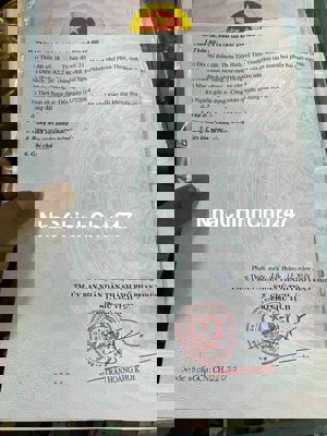 chinh chủ bán gap lo dat 2 mat tien đường