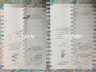 Đất thổ cư hai mặt tiền đường chính chủ