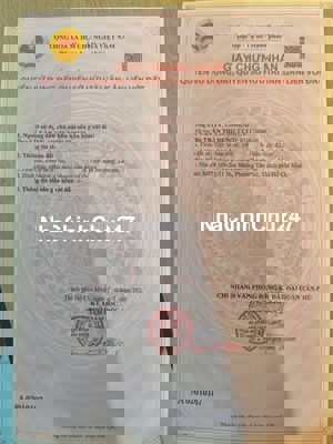 BÁN ĐẤT CHÍNH CHỦ TẠI TRUNG TÂM TP. HỒ CHÍ MINH