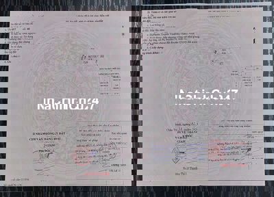 Chính chủ bán lô đất full thổ cư ngay sát khu công nghiệp giá 180tr