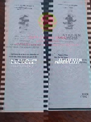 Cần bán đất chính chủ - Đã có sổ