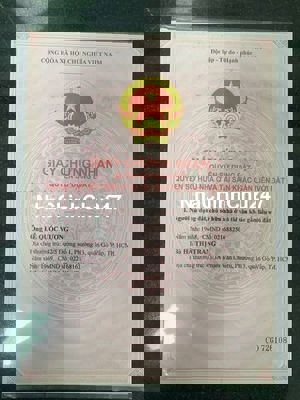 Bán nhà chính chủ gò vấp