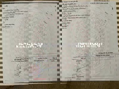 Chính Chủ Gửi Bán Lại Lô B2-51-98 108M2 , Đường 10.5 M, KĐT Hoà Quý