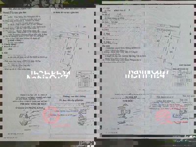 Chính chủ bán đất thổ cư gần chợ Hốc Môn