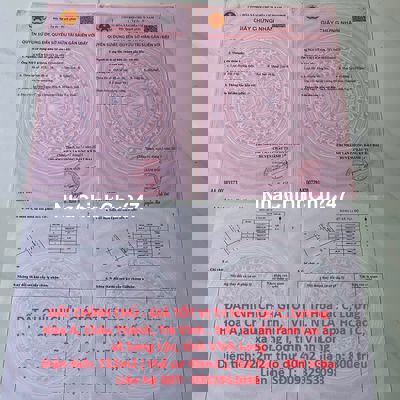 ĐẤT CHÍNH CHỦ - GIÁ TỐT Hòa Lạc C, Lương Hòa A, Châu Thành, Trà Vinh