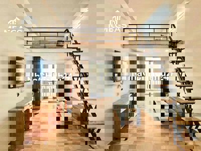 DUPLEX STUDIO BAN CÔNG FULL NỘI THẤT RỘNG 40m2 gần VÒNG XOAY DÂN CHỦ