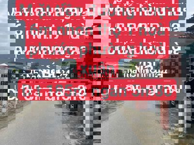 Chính chủ gởi bán lô đất nhơn thọ 1 hoà phước pH hoà xuân