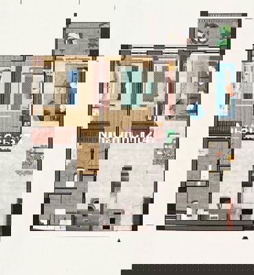 Chính chủ bán CH Privia thiết kế 2PN+1 thông minh