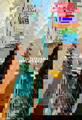 CHÍNH CHỦ 451/3/12 Phạm Thế Hiển, P.3, Q.8 (hẻm Cầu Mật). HOA HỒNG 2%.