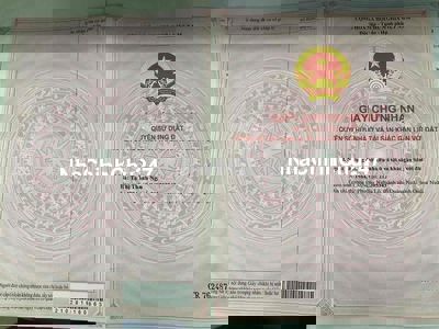 chính chủ cần bán đất 2 mặt tiền Hoàng Diệu và Phan Thái Ất